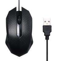 3-Button USB Optical Wired Mouse with 1.1M Cord Compatible with Windows 7/8/10/XP MacOS