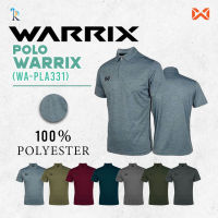 เสื้อโปโลผู้ชาย เสื้อโปโลแขนสั้น เสื้อโปโลวอริกซ์ เสื้อโปโล WARRIX รุ่น WA-PLA331 TOP DYED SIDE STRIPC JACKET POLO เสื้อกีฬาผู้ชาย เสื้อวอริกซ์ แท้100%