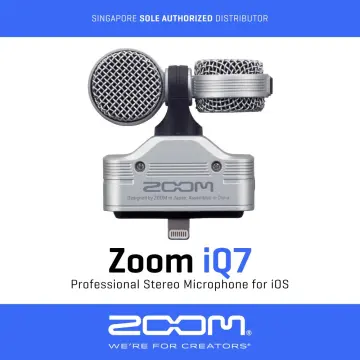Micro pour iphone ZOOM IQ7