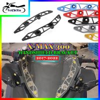 ✌กรอบยึดกระจกบังลมสำหรับยามาฮ่า XMAX อุปกรณ์เสริมรถจักรยานยนต์300 300 X-MAX 2017-2022