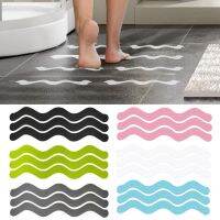 ♟ 12Pcs/24Pcs Shower Sticker Increases Friction Self-Adhesive S-Shaped Strips Anti-Slip Bathroom Bathtub Stickers for Home