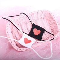 Anime Cosplay Eyepatch One Eye Chuunibyou Heart Embroidery Eye Mask Blindfold Adolescent Delusions Eyeshade Schoolgirl Cosplay