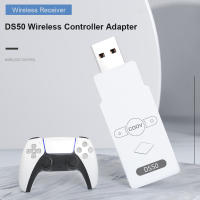 DS50 Gamepad Converter Receiver for PS5 PS4 PS3 Xbox Nintendo Pro Bluetooth-compatible Gaming Controller Wireless Adapter