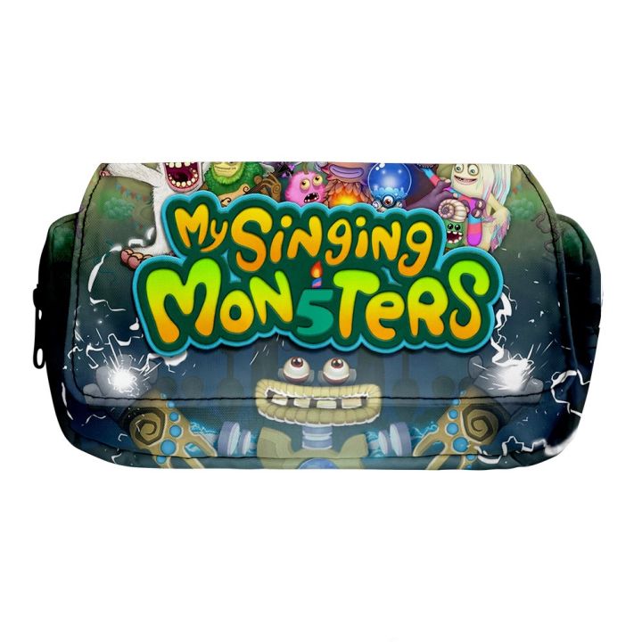 ra-my-singing-monsters-cartoon-pencil-case-student-stationery-pouch-double-zipper-large-capacity-pen-storage-school-supply-ar