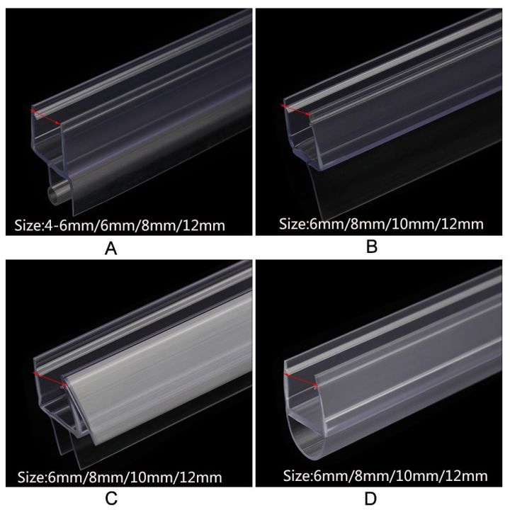ti9p-มีประโยชน์-ห้องน้ำ-ยาง-ฉากกั้นอาบน้ำ-ป้องกัน-แถบปิดผนึก-แผ่นกั้นน้ำ-ประตูกระจก-weatherstrip-ซีลหน้าต่าง