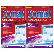 HCMCombo 2 Muối Rửa Ly - Bát Somat Special Salt 1.2 Kg - Đức