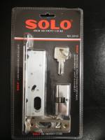 SOLO ตลับพร้อมกุญแจบานเลื่อนซิงค์ ไข 2 ทาง SOLO รุ่น 229 H สีสเตนเลส 1192569