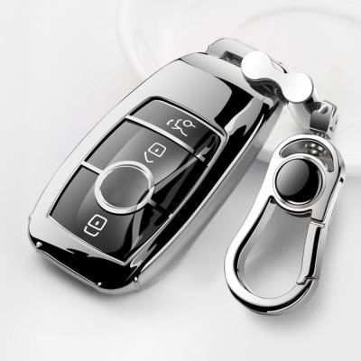 huawe TPU Car Key Cover Case Holder Fob for Mercedes Benz A C E S G Class GLC CLE CLA GLB GLS W177 W205 W213 W222 X167 AMG Accessories