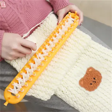 8Pcs / set Black Knitting Needles Plastic Handle Crochet hooks for