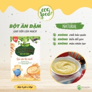 Bột ăn dặm Ecofood cho bé 4 5 6 tháng - Vị Gạo sữa lúa mạch - Mẹ và bé