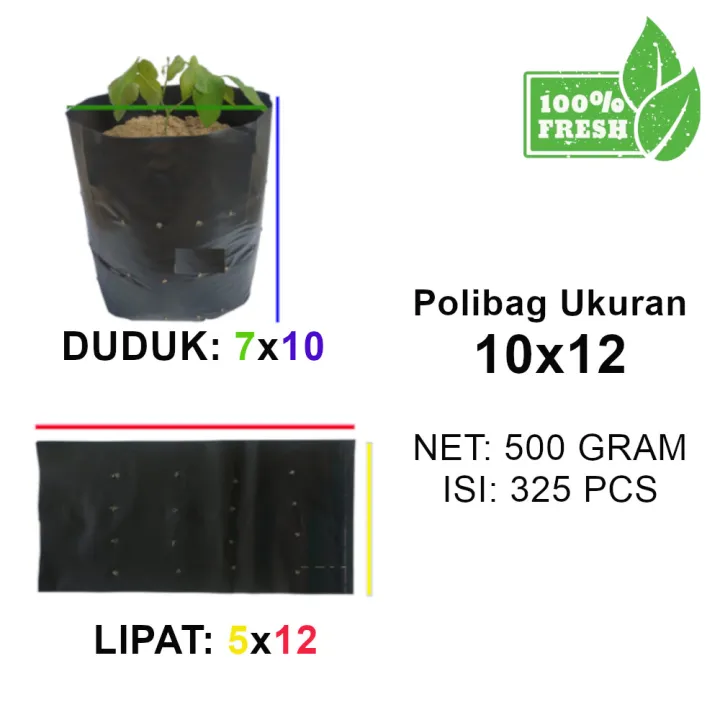 Polibag Polibeg Polybag Plastik Tanaman Kantong Tanaman Segala Ukuran ...
