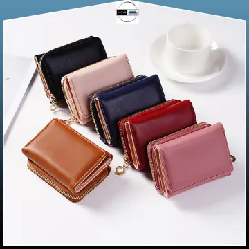 Womens trifold wallet with coin online purse