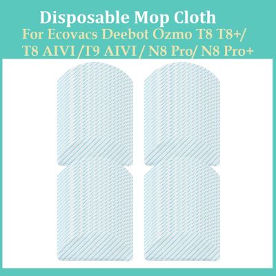 Disposable Mop Cloth for Ecovacs Deebot Ozmo T8 T8+/ T8 AIVI T9 AIVI / N8 Pro/ N8 Pro+ Robot Vacuum Cleaner Parts