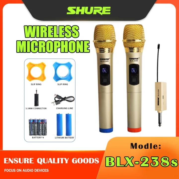 Explosive models ☁SHURE Wireless Microphone UHF Dual Karaoke Microphone