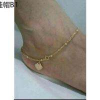 ❆1420 10k us gold anklet for women and men use,good for everyday use♤