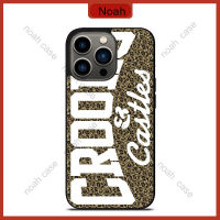 Crooks And Castles Leopard Skin Phone Case for iPhone 14 Pro Max / iPhone 13 Pro Max / iPhone 12 Pro Max / Samsung Galaxy Note 20 / S23 Ultra Anti-fall Protective Case Cover 1265