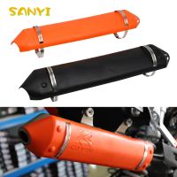 Exhaust Tail Pipe Guard For KTM XC XCW TPI 250 300 Erzbergrodeo 2020 2021 2022 2023 Heat Shield Muffler Protector Cover Covers