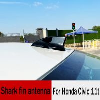 Car Shark Fin Antenna Auto Radio AM/FM Signal Aerials Decoration for Honda Civic 11T 2022