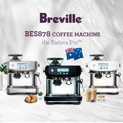 Ratika | เครื่องชงกาแฟ BREVILLE  BES878BTR COFFEE MACHINE 