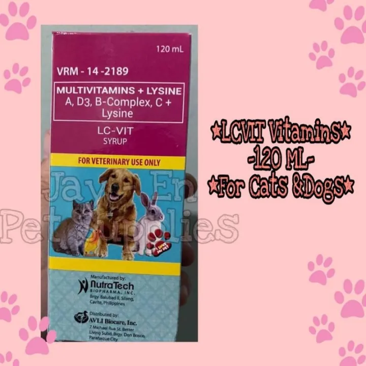 LC Vit vitamins for dogs cats Lazada PH
