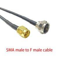 1pc SMA RF/RP Male/Female to F Plug Jack Pigtail Cable RG174 20cm/30cm/50cm NEW SMA to F RF Coax Adapter