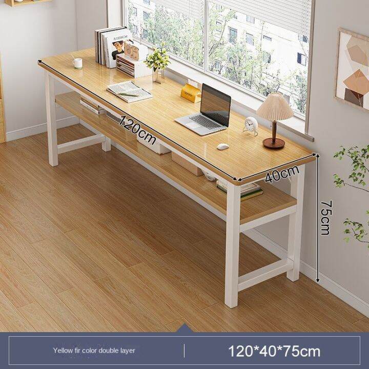 Computer Table Study Table Long Desk 2 Layer Study Desk Office Table