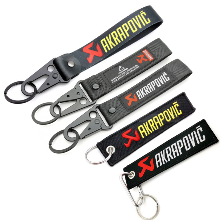 akrapovic-พวงกุญแจรถจักรยานยนต์-พวงกุญแจ-olecranon-พวงกุญแจมอเตอร์ไซค์อเนกประสงค์สำหรับทุกรุ่น1ชิ้น