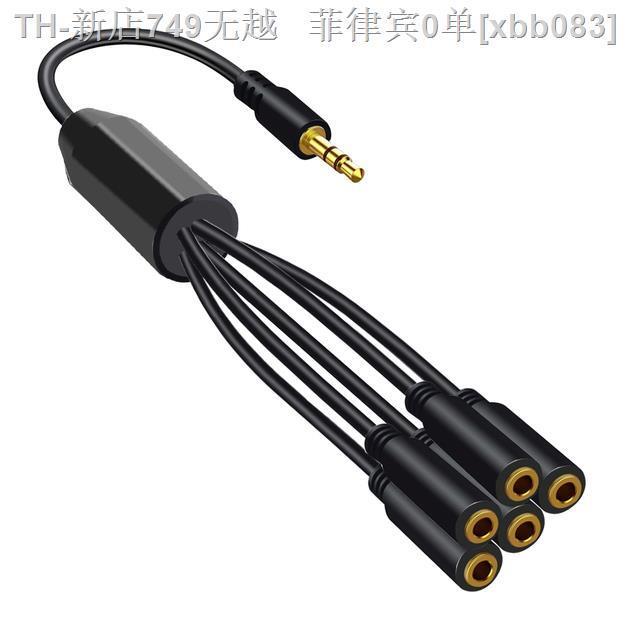 cw-nku-3-5mm-1-8-male-to-2-3-4-5-6-port-3-5-female-jack-headphone-splitter-cable-stereo-aux-audio-for-tv-mp3