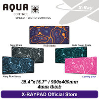 Aqua Control Plus แผ่นรองเมาส์สำหรับเล่นเกม Strata Series - AC + ROB Strata/grey Strata - 900x400x4mm