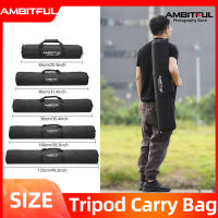 AMBITFUL Waterproof Light Stand Bag Professional 50-125cm Nylon Fabric Pearl Sponge Lining Tripod Monopod Camera Case Carrying Case Cover Bag Fishing Rod Bag Carry Bag