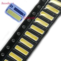 100PCS/Lot SMD LED 7020 3V 0.5W 50LM Cool White For Lextar TV Backlight Electrical Circuitry Parts