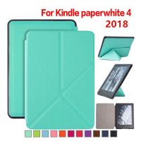 ฝาครอบแม่เหล็กสำหรับกระดาษขาวของ Amazon Kindle 4 2018เคสป้องกันแบบปล่อย PQ94WIF 10Th สำหรับ Kindle Paperwhite