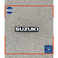 สติกเกอร์ ตรา SUZUKI (สูง12มม.กว้าง69มม.) “SUZUKI“ logo Sticker