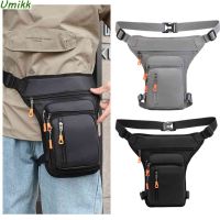 Men Waist Leg Bag Multi-Pocket Thigh Belt Hip Bum Bag Waterproof Multifunctional Oxford Crossbody Bag Chest Bag Purse Fanny Pack