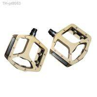 ✎✈✱  1 Pair Bicycle Bike Pedals Roll Ball Aluminum Alloy Riding Pedals  Road bmx Mtb Pedals Flat Platform Bicycle Parts Accessories