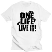 Large mens short sleeves Mens T Shirts Clothing Tee Homme One Life Live It Landrover Premium Make Tshirt 4XL.5XL.6XL