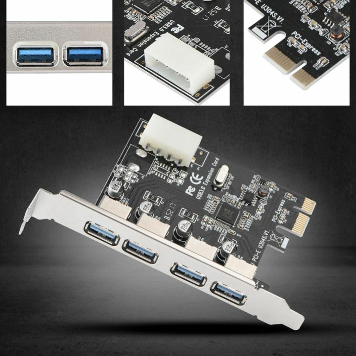 pci-e-to-usb-อะแดปเตอร์-4-พอร์ต-pci-e-to-usb-3-0-hub-อุปกรณ์เสริมคอมพิวเตอร์