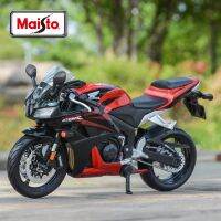 รถ CBR600RR ฮอนด้าหล่อตายสำหรับสะสมของเล่นแบบจำลองรถมอเตอร์ไซค์ Hoies ของ1:12 Maisto