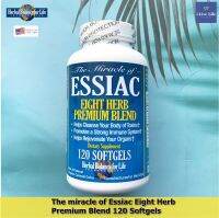 อาหารเสริมจากสมุนไพร 4 ชนิด Essiac The miracle of Essiac Eight Herb Premium Blend 120 Softgels - Herbal Balance For Life