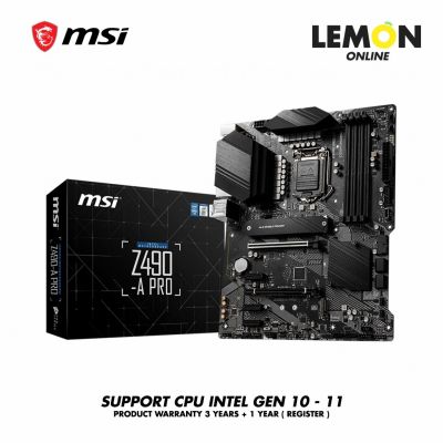 MSI Motherboard Z490 A PRO