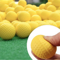 Golf Ball for Practice ลูกกอล์ฟฝึกซ้อมในที่ร่ม Q008 สีเหลือง แบบยาง ปริมาณ 20