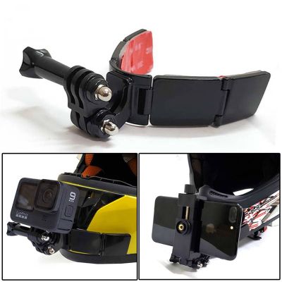 Face Helmet Mount Holder for 9 8 7 5Yi X3 Flodable Front Accessories