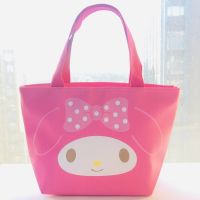 [COD] Cartoon anime cute new bunny double-sided lunch box bag storage portable insulation