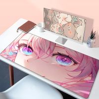 Honkai Star Rail Kawaii Mouse Pad อุปกรณ์เสริมคอมพิวเตอร์ แผ่นรองเกมคอนโซล แผ่นรองคีย์บอร์ดแล็ปท็อป แผ่นรองเมาส์คอมพิวเตอร์ Maus