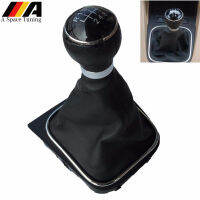 สำหรับ Volkswagen VW Golf 5 V MK5 MK6 Jetta R32 2004-2014 Car-Stying 56 Speed Stick เกียร์ Shift Knob หนัง Boot Collar Case