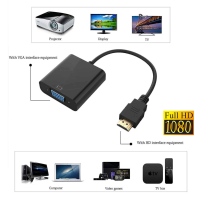 สายแปลง HDMI to VGA Cable สายจาก HDMI ออก VGA 1080P