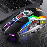 Ergonomic for PC Laptop for PC Wireless 7 Button Mouse A5 RGB Backlit 7 Buttons 1600DPI Gaming Laptop Basic Mice