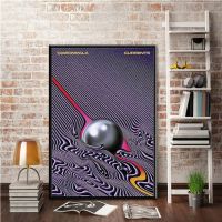 Hot Tame Impala Psychedelic Rock Currents อัลบั้ม Art ผ้าใบโปสเตอร์ของขวัญ Home Decor ภาพผนังสำหรับห้องนั่งเล่นห้องนอน