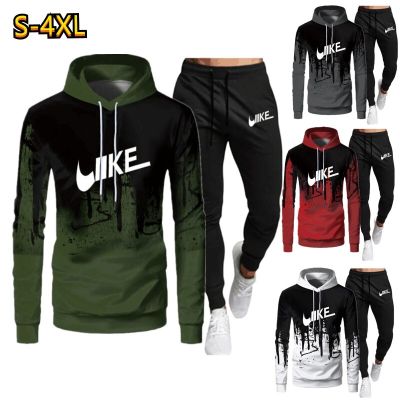 2023 autumn and winter new mens suit mens tide letters printed fashion suit men and womens casual sets of sportswear 2 sets o