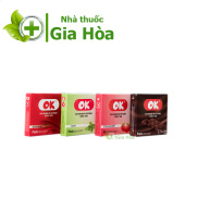 CHÍNH HÃNG Bao cao su OK Hương bạc hà, dâu, chocolate, truyền thống 49